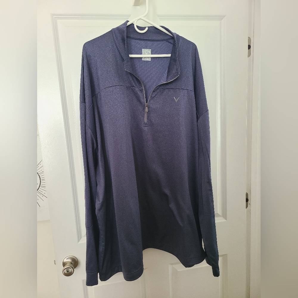 Blue Long Sleeve Callaway Pullover
